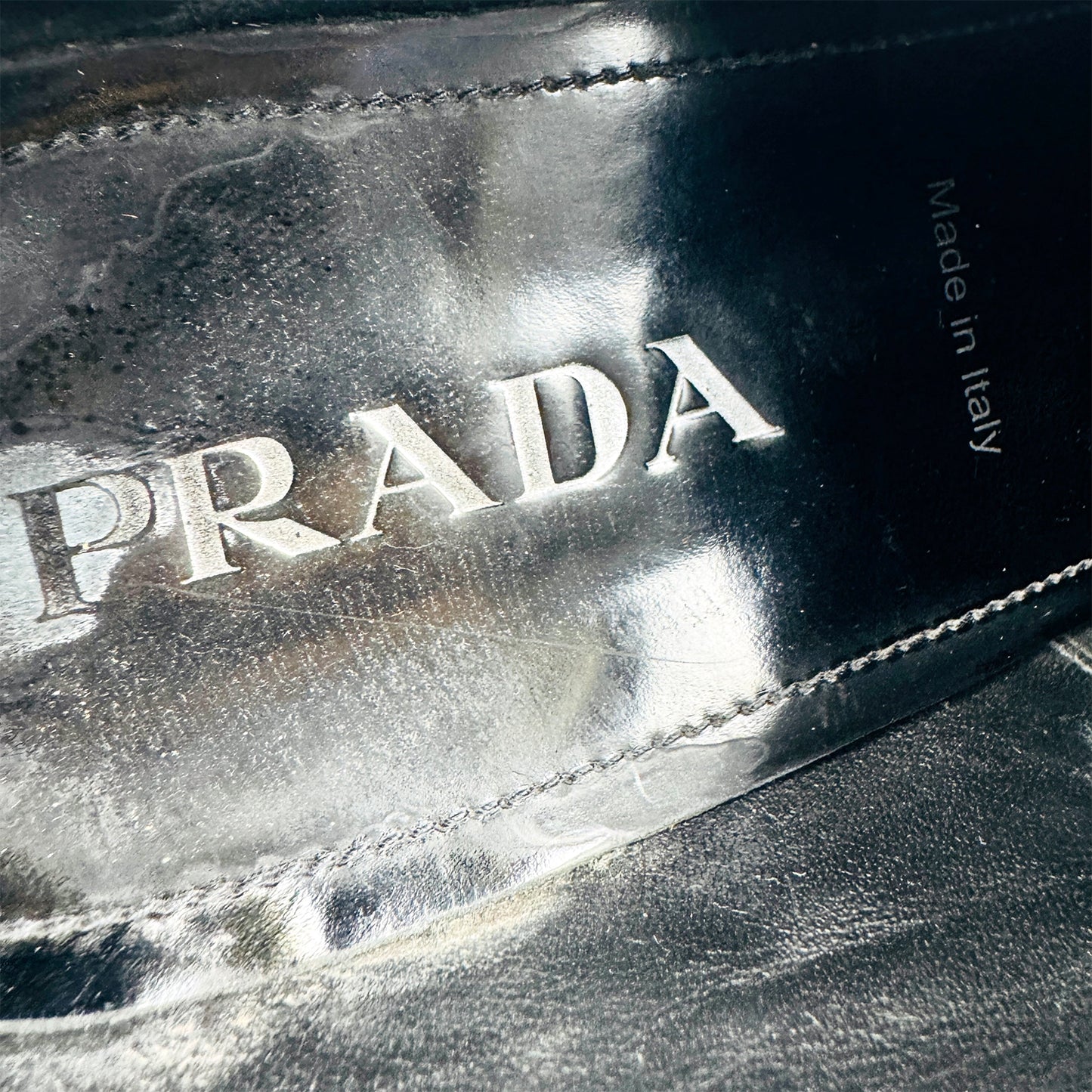 Prada Chocolate Brushed Leather Loafers (Size 41) - 2DE127