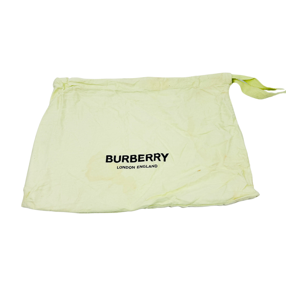 Burberry Nova Check Yellow Beige Wristlet Bag