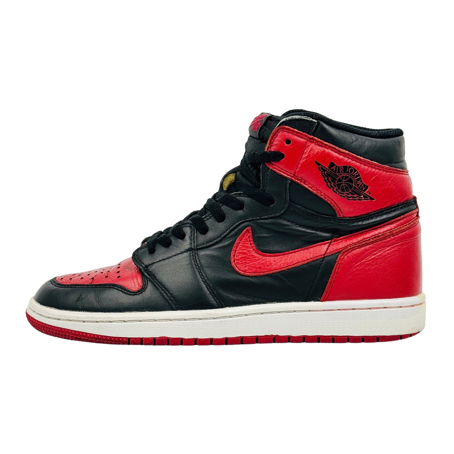 Nike Air Jordan 1 Retro High OG Bred Banned 2016 Sneakers (Size 42) - 555088-001