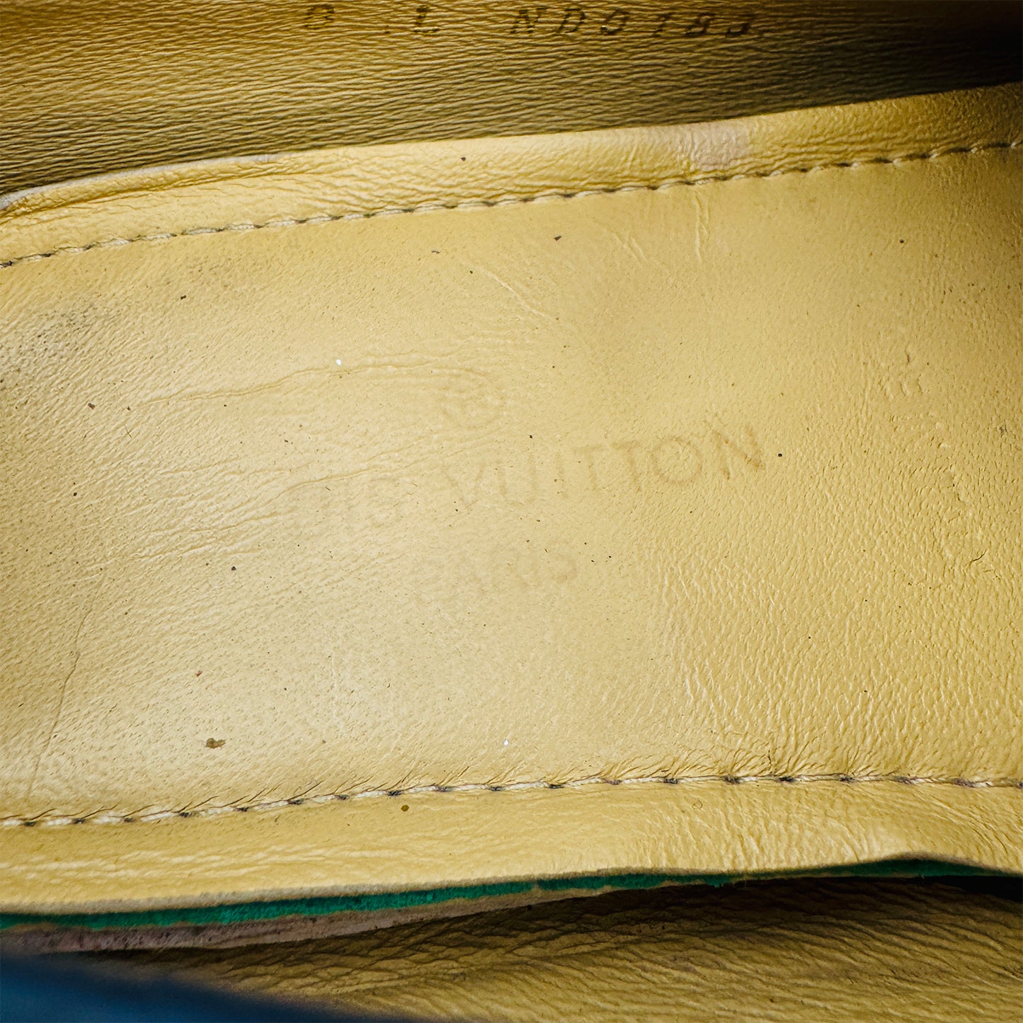 Louis Vuitton Hockenheim Navy Blue Loafers (Size 42)