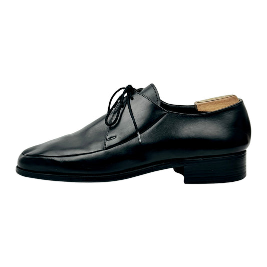 Bally Black Leather Swiss Made Derby Shoes (Size 42)