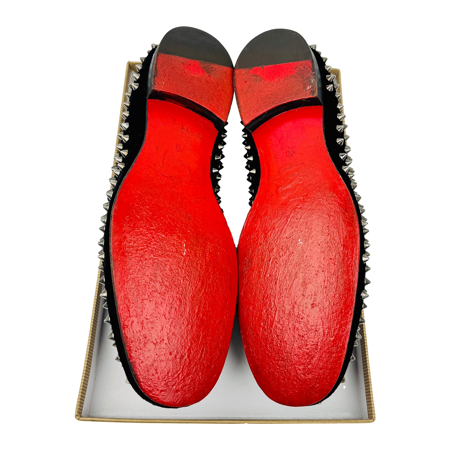 Christian Louboutin Dandelion Spiked Loafers (Size 42)
