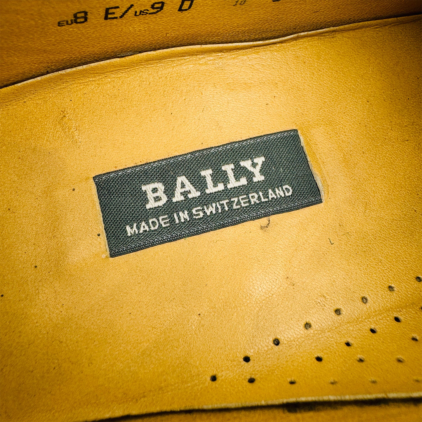 Bally Black Leather Swiss Made Bit Loafers (Size 42)