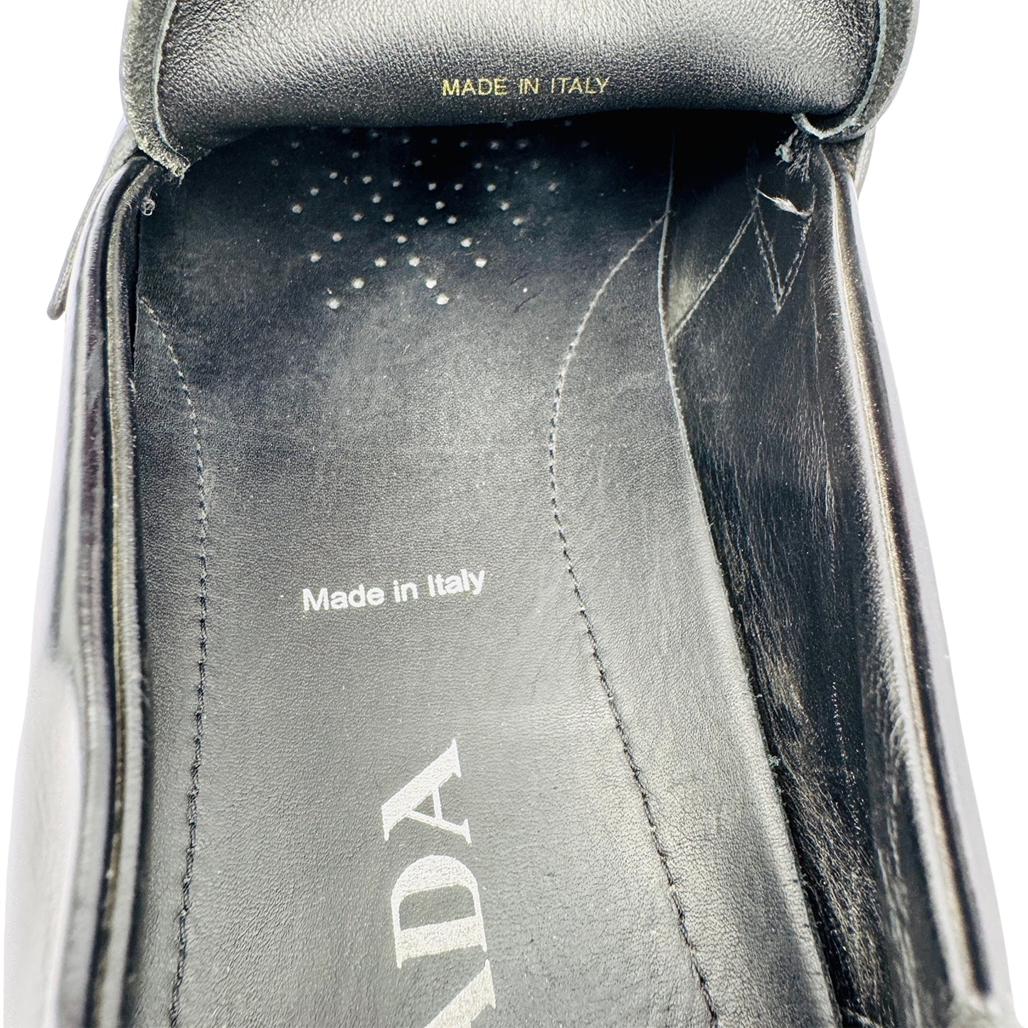Prada Toblach Leather Loafers (size 45.5/46) - 4D3612_070_F0002_F_D001