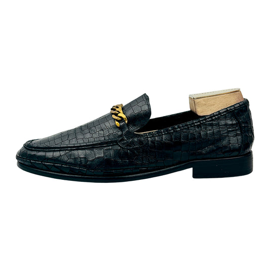 Kurt Geiger Luca Gold Chain Loafers (Size 43.5) - 3567009109