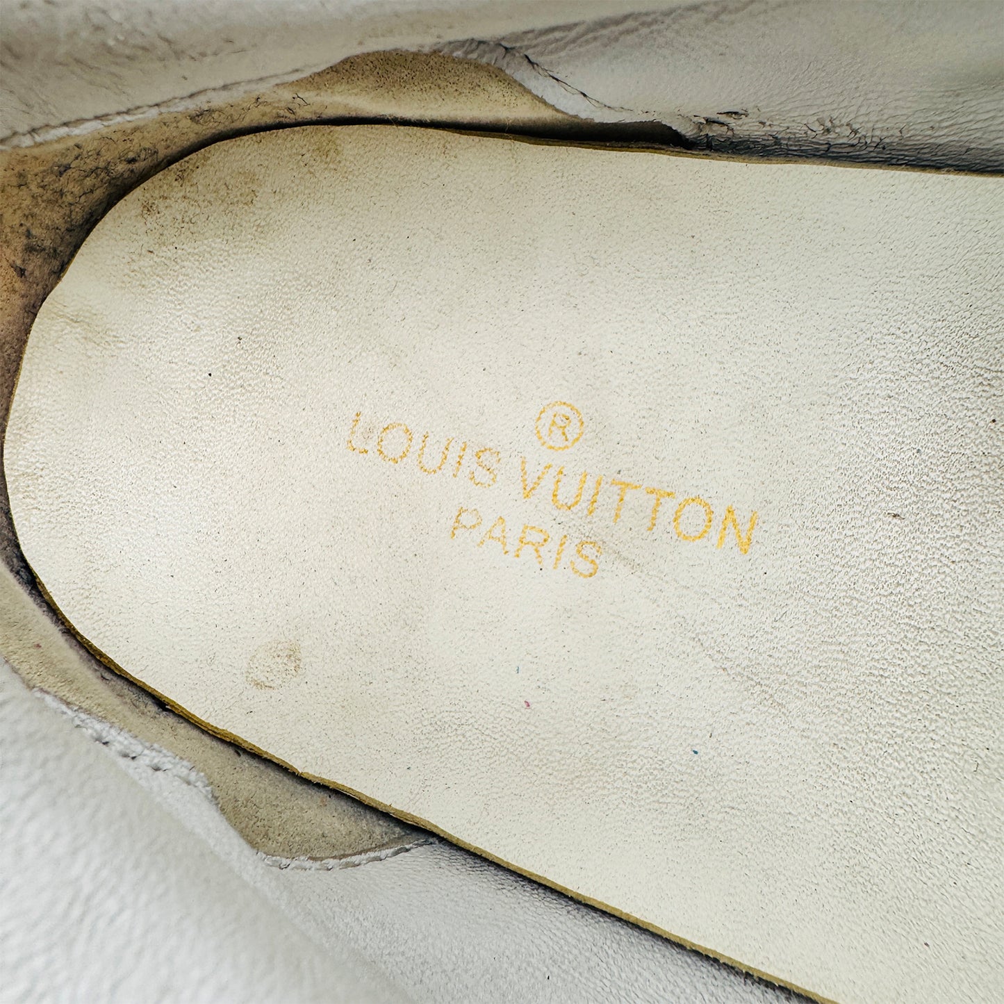 Louis Vuitton Ollie Yellow Sneakers (Size 40/40.5)