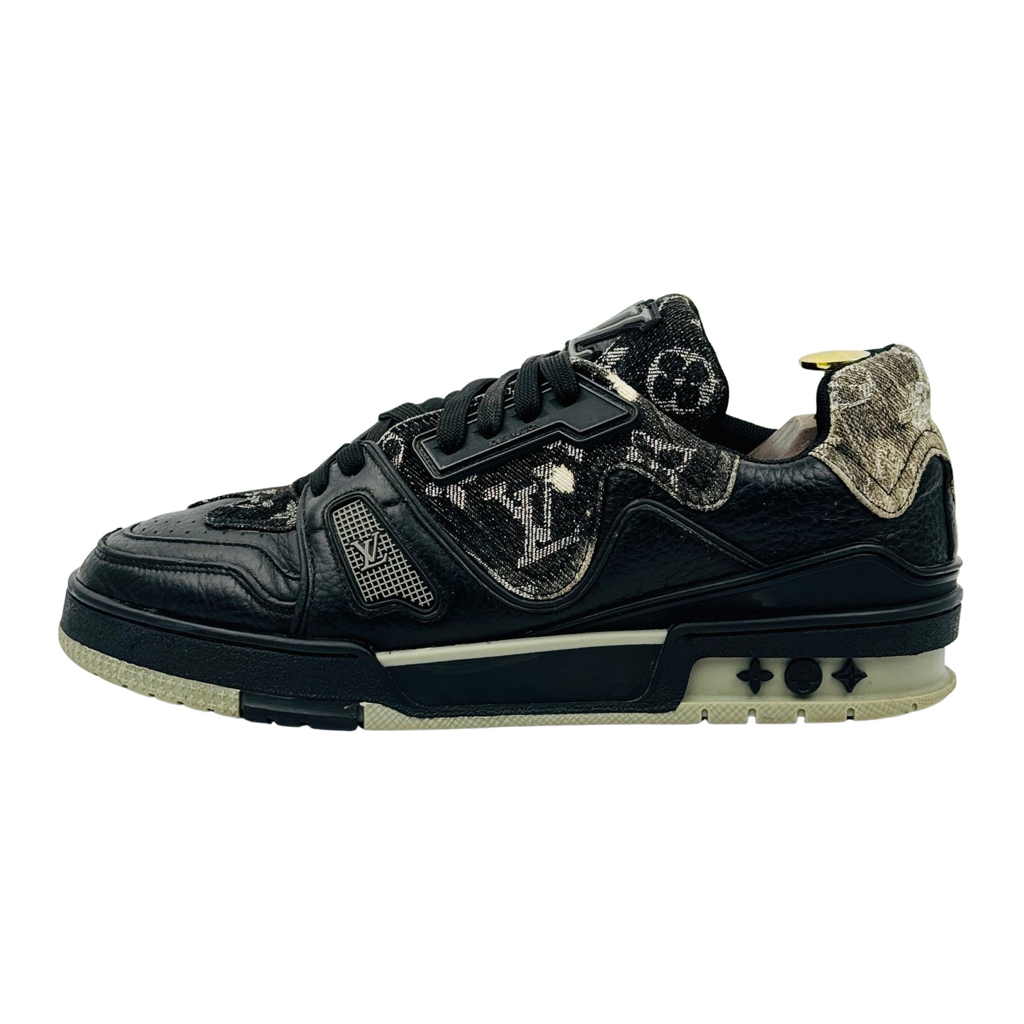 Louis Vuitton LV Monogram Denim Canvas Sneakers (Size 41)