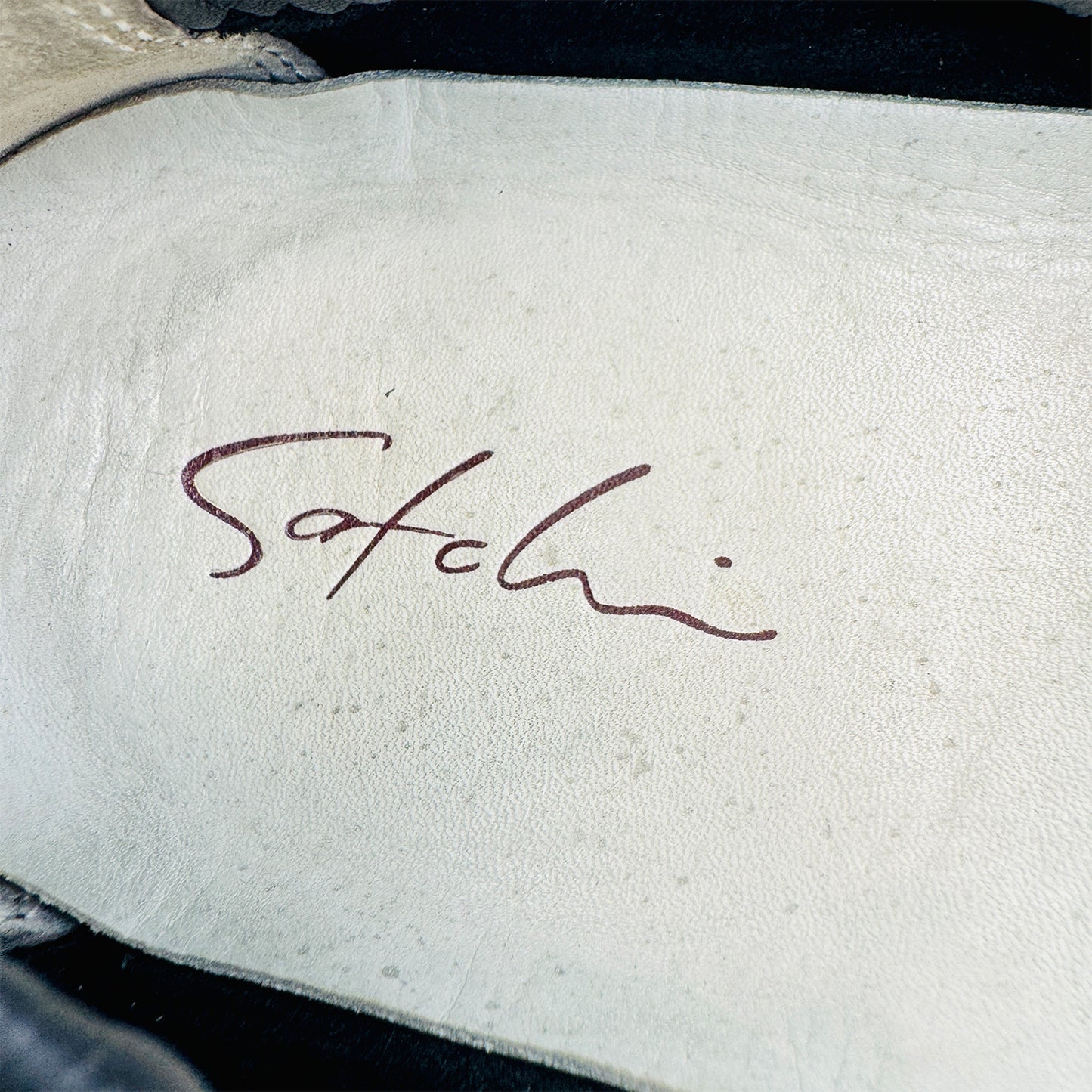 Satchi Men's Black Leather Slipon Shoes (Size 42)