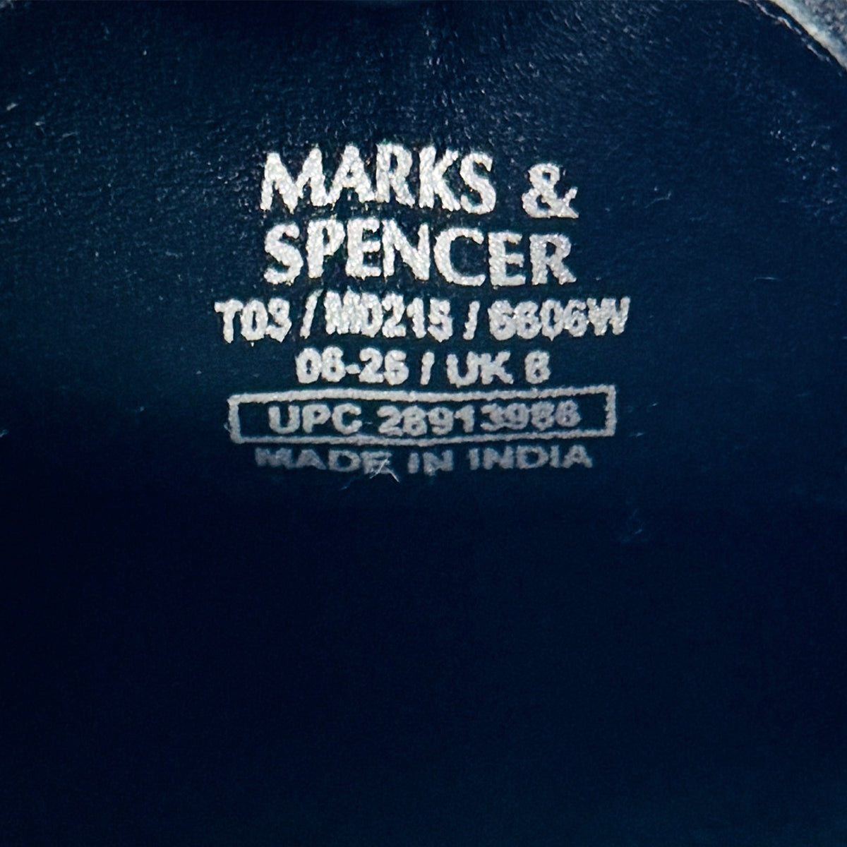 Marks & Spencer Autograph Patent Leather Oxford Shoes (Size 42.5)