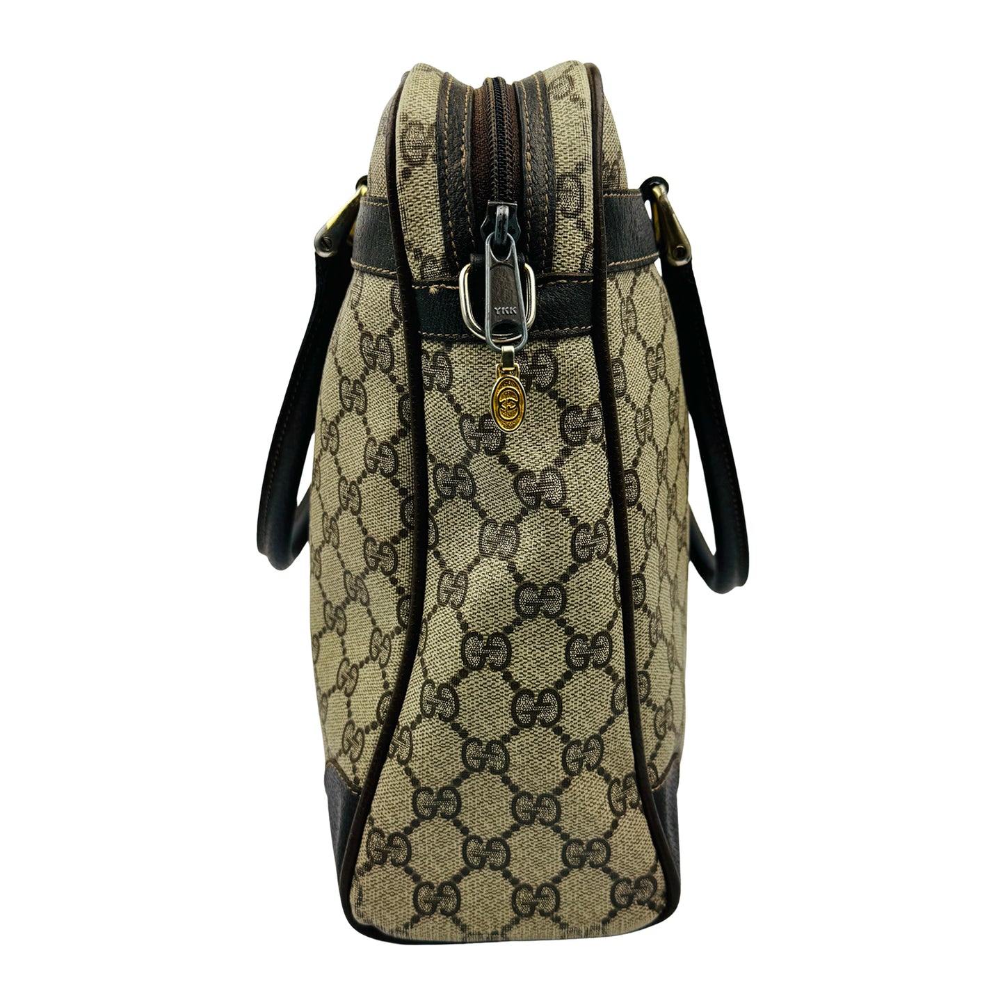 Gucci GG Supreme 'Sherry Line' Beige Canvas Bag