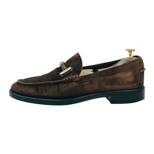 Tod's Men's Brown Suede Italian Loafers (Size 42.5)