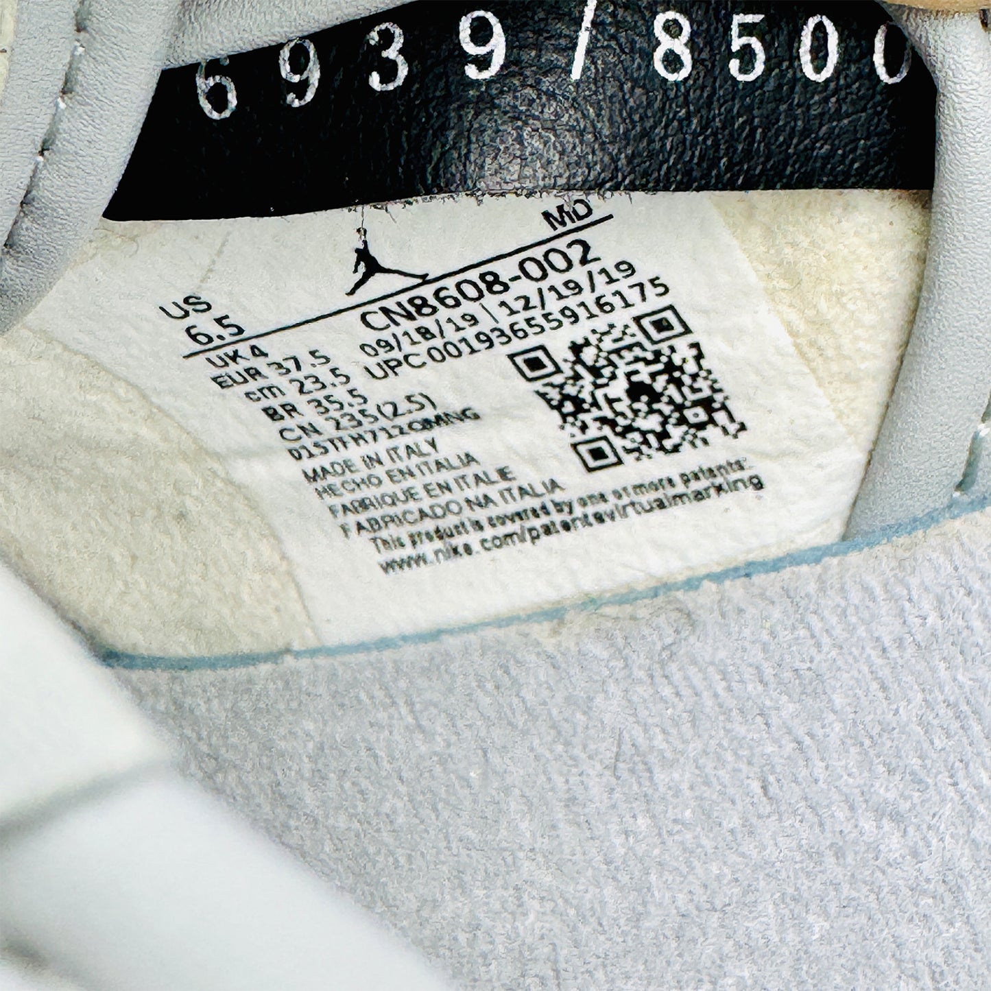 Nike Dior x Air Jordan 1 Low Sneakers (Size 37.5/38) - CN8608‑002