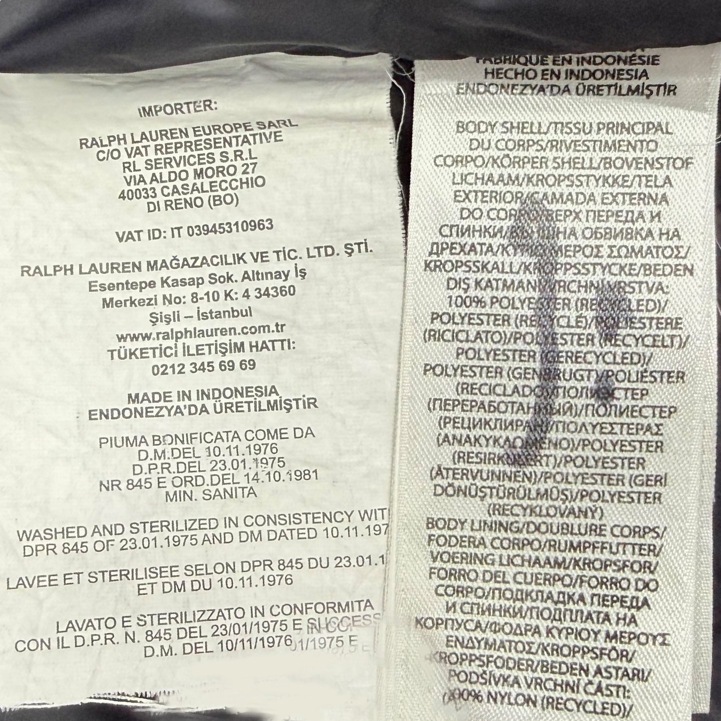 Polo Ralph Lauren El Cap Hooded Puffer Jacket (Size Medium)