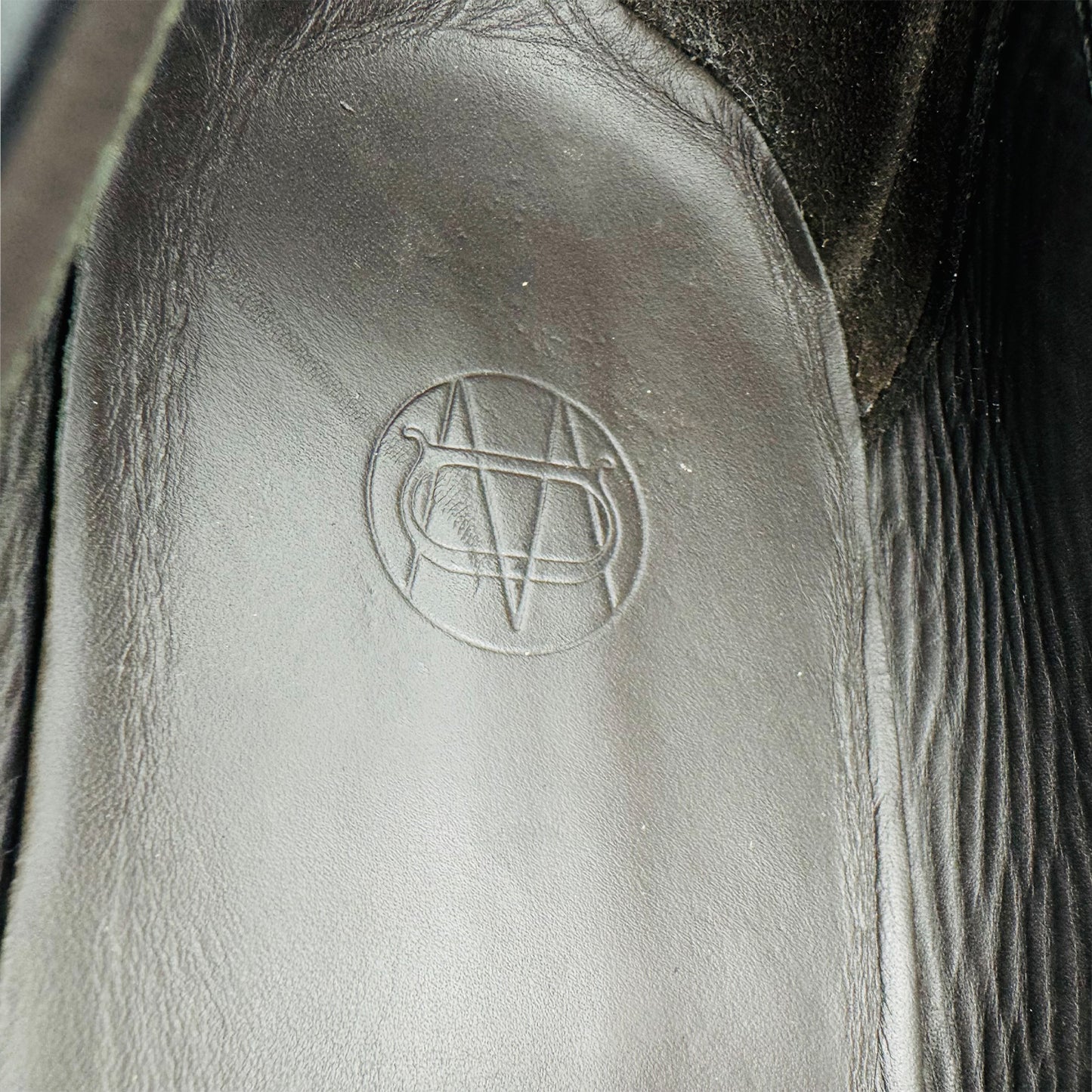 Massimo Dutti Black Leather Track Sole Loafer (Size 45.5/46)