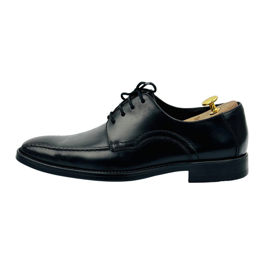 LLOYD Florentino Black Leather Derby Shoes (Size 42.5)