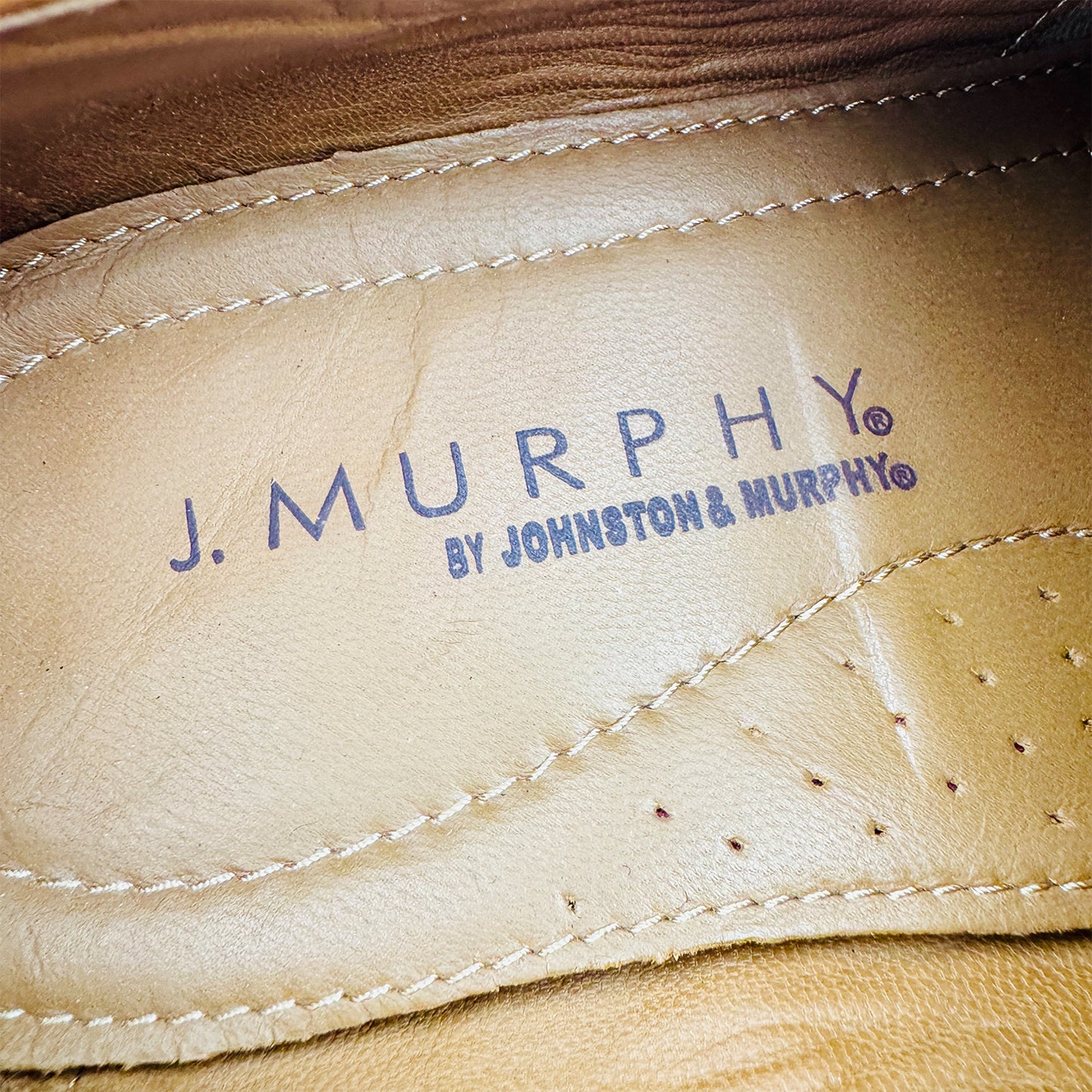 Johnston & Murphy Brown Wingtip Dress Shoes (Size 45/45.5) - 59 1076