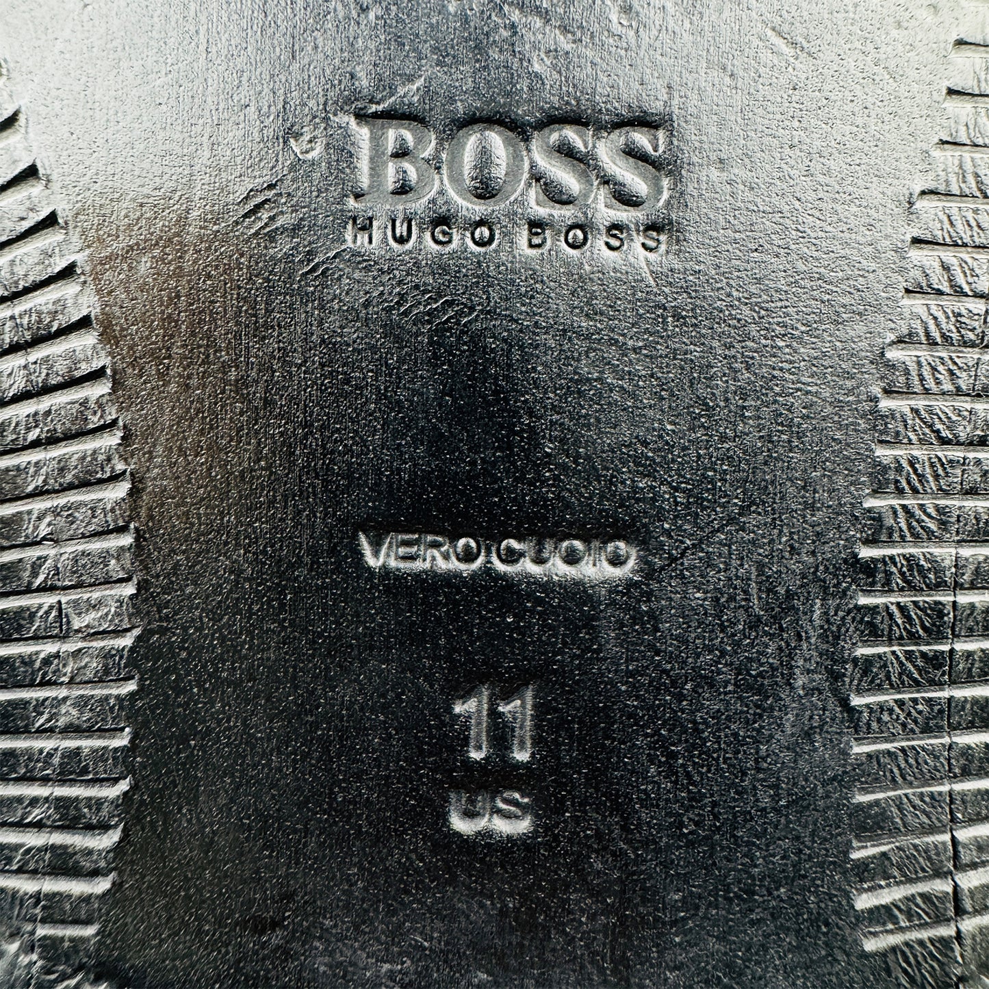 Hugo Boss Mellion Patent Leather Loafers (Size 45/45.5) - 50222883
