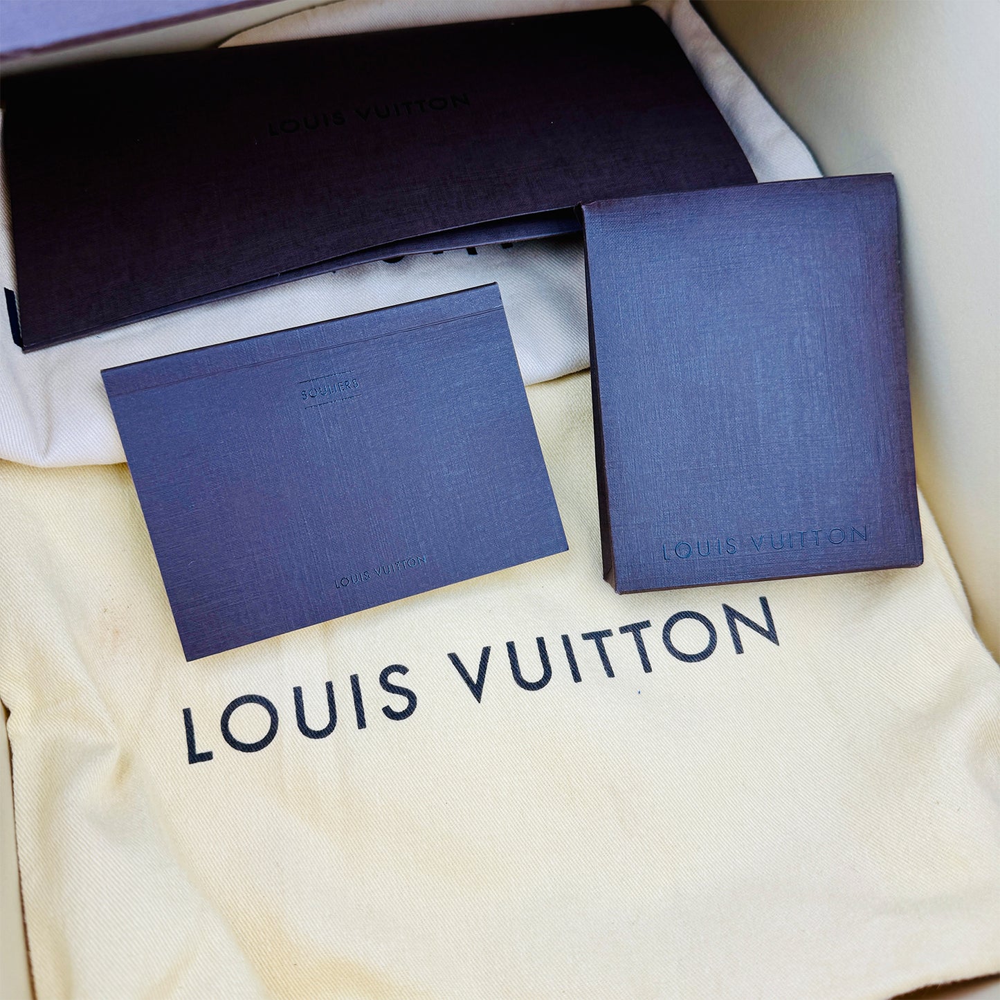 Louis Vuitton Sailor Damier Embossed Boots (Size 44) - FA0195