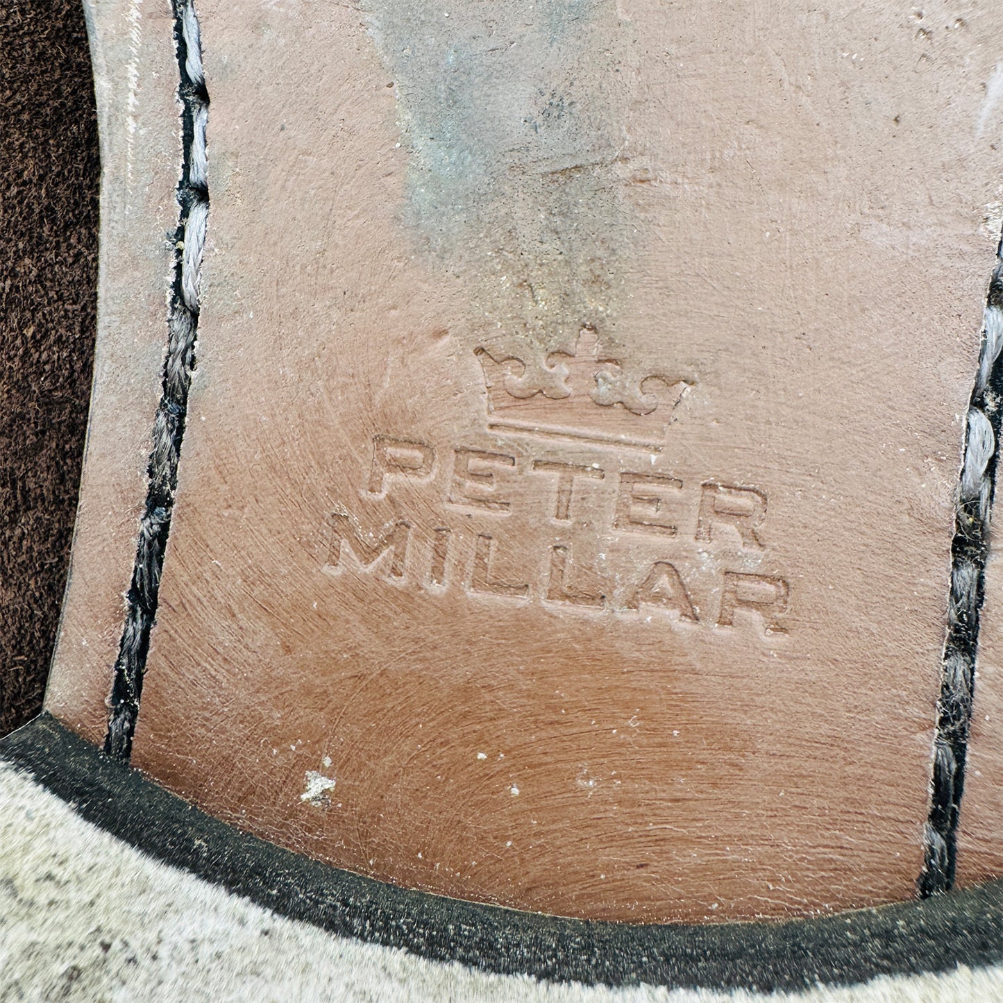 Peter Millar Dark Brown Crown Bit Loafers (Size 43)