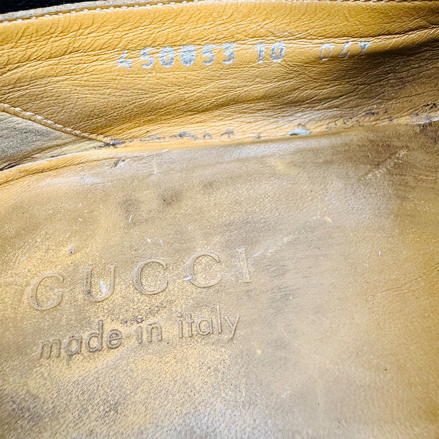 Gucci Men's Donnie Black Leather Loafers (Size 43.5)