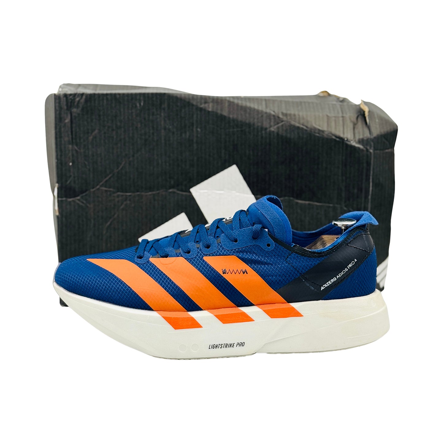 Adidas Adios Pro 4 'Dark Blue' Shoes (Size 45.5) - JR6370