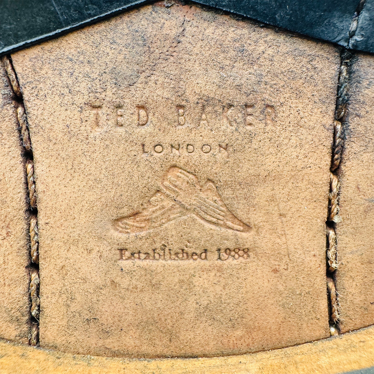 Ted Baker Men's Guri Leather Brogue Shoes (Size 43)
