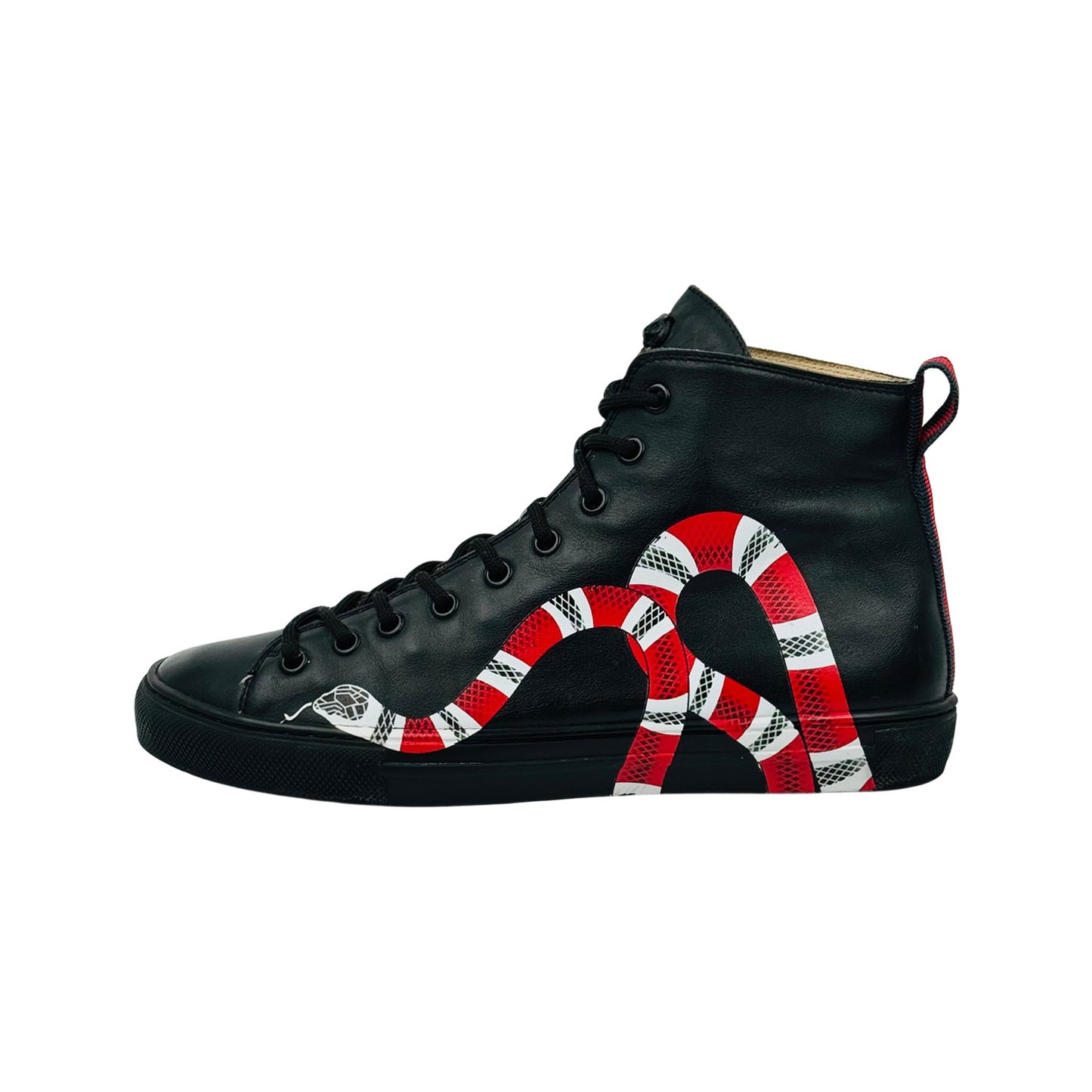 Gucci Kingsnake Calf Leather Sneakers (Size 39/39.5) - 473770