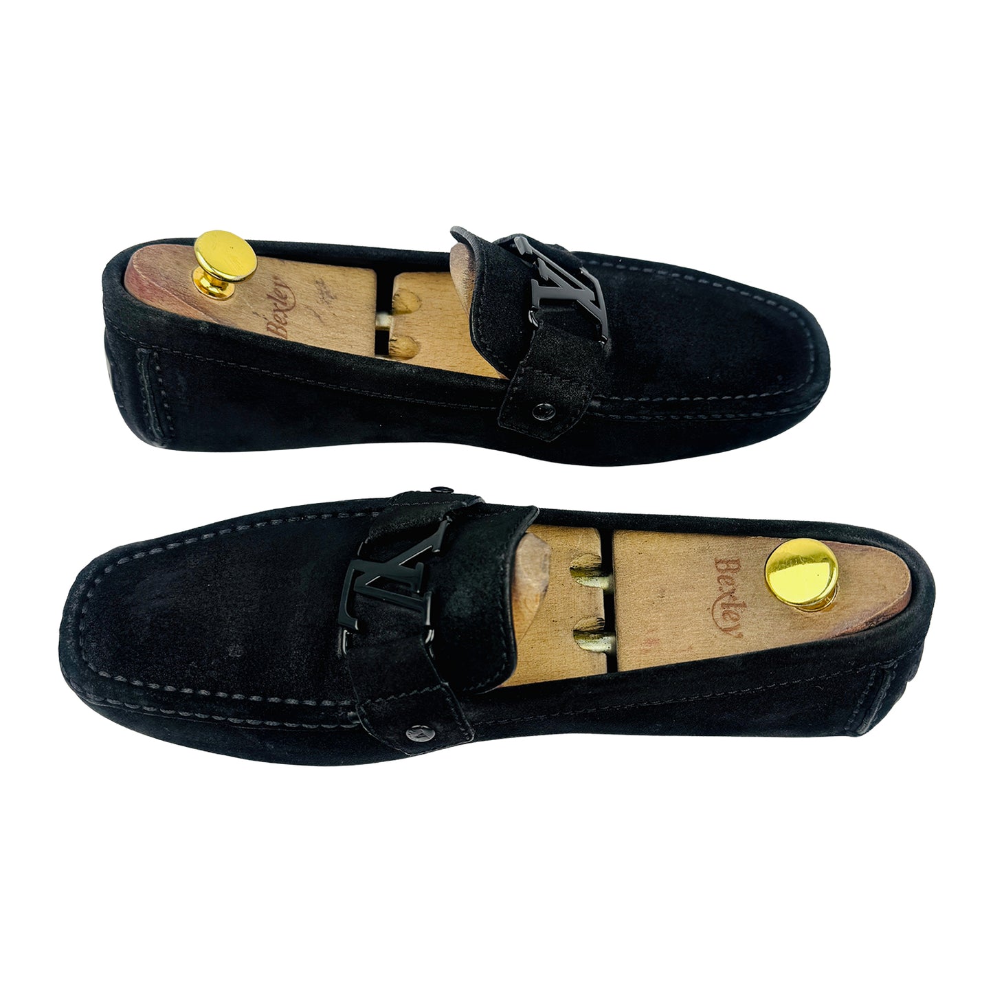 Louis Vuitton Monte Carlo Suede Loafers (Size 42.5)