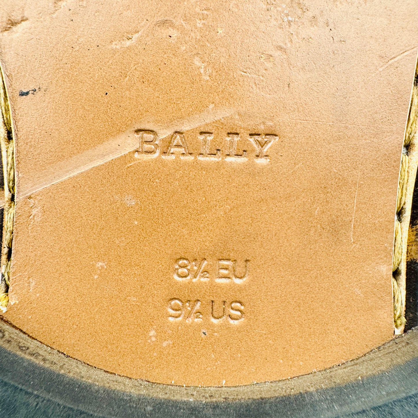 Bally Men's Brown Leather Swiss Made Loafers (Size 42.5)