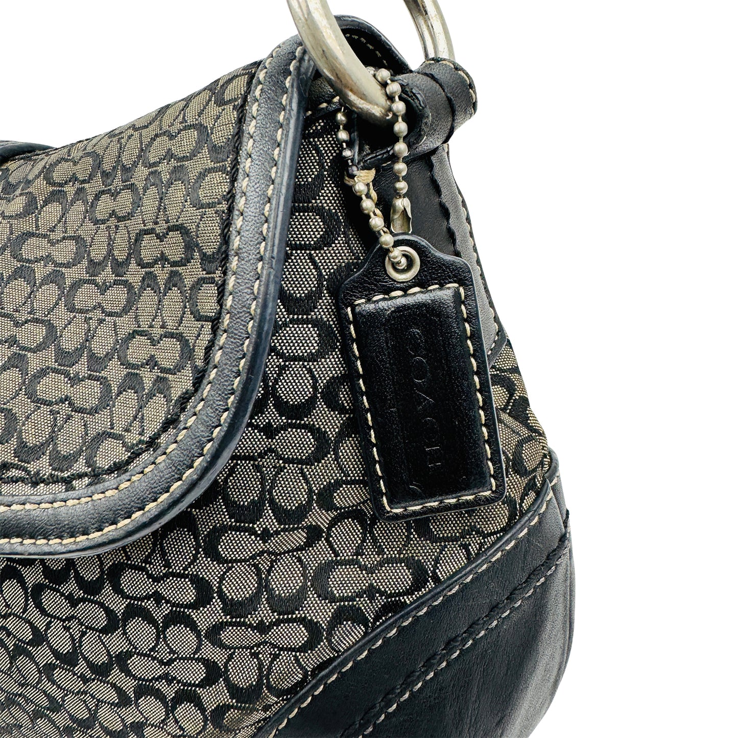 Coach Soho Signature Buckle Flap Shoulder Bag