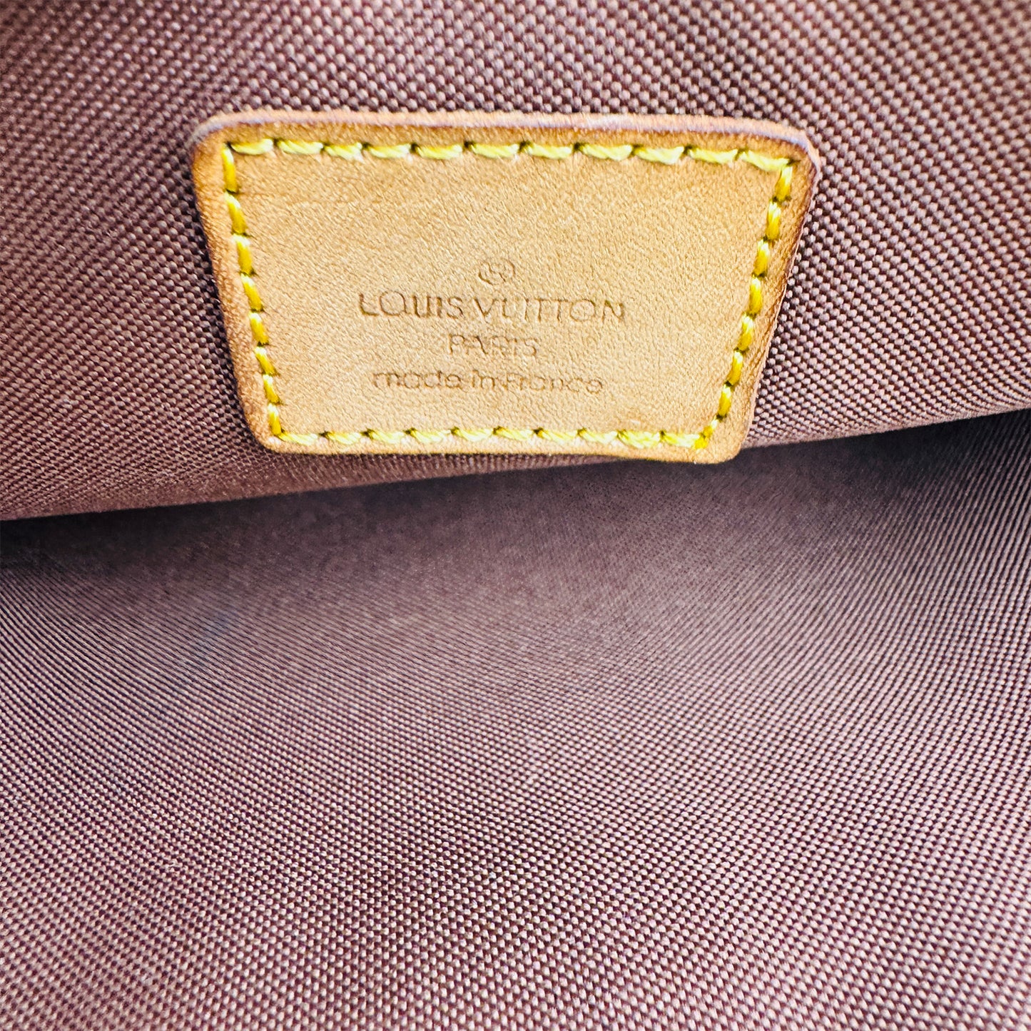 Louis Vuitton Eva Brown Monogram Canvas Clutch Bag