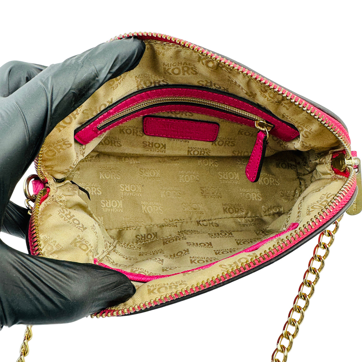 Michael Kors Cindy Large Saffiano Leather Crossbody Bag
