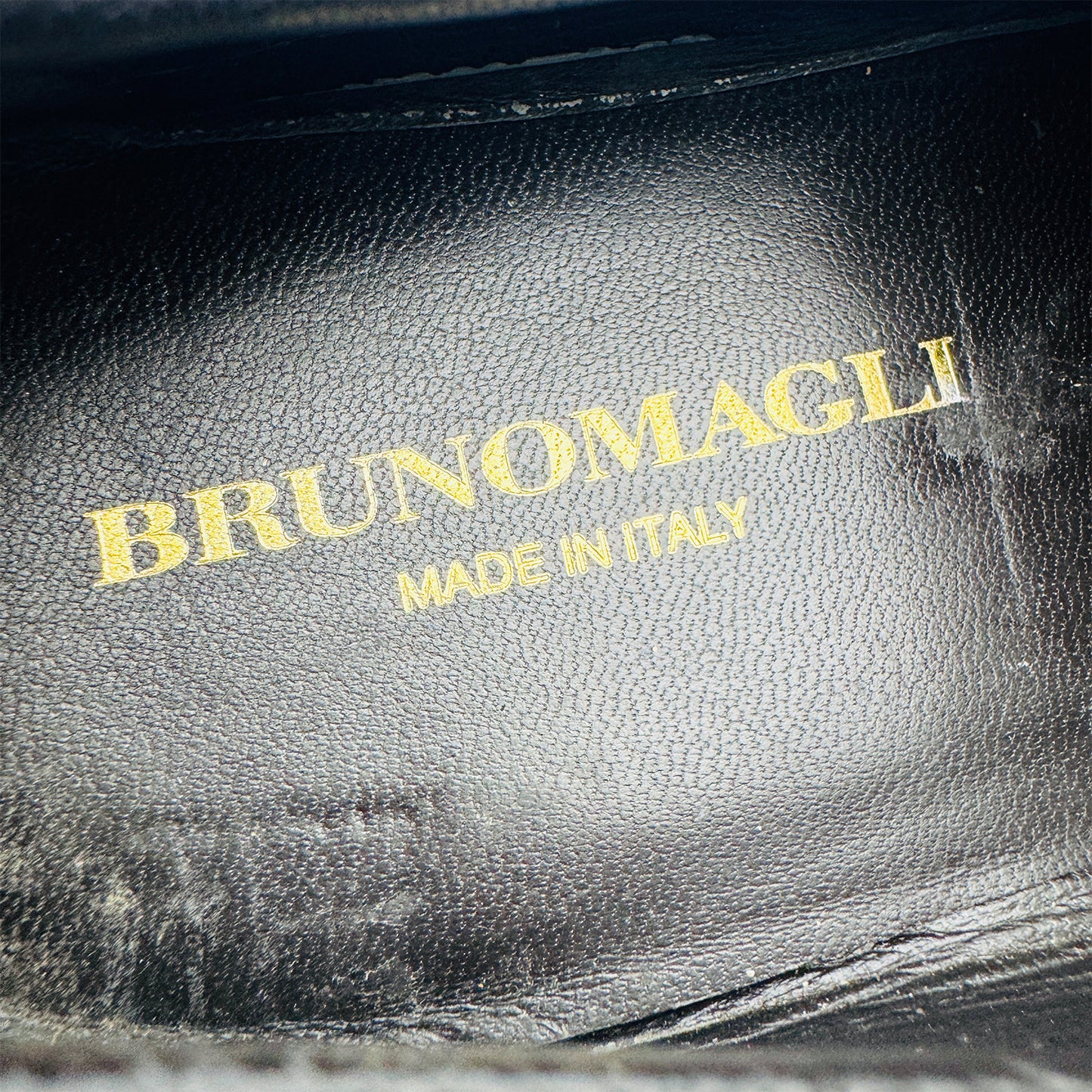 Bruno Magli Pivetto Leather Black Loafers (Size 42/42.5)