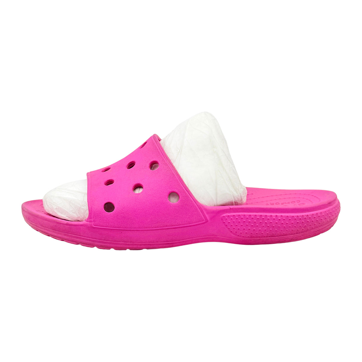 Crocs Classic 'Electric Pink' Slides (Size 40/41) - 206121-6QQ