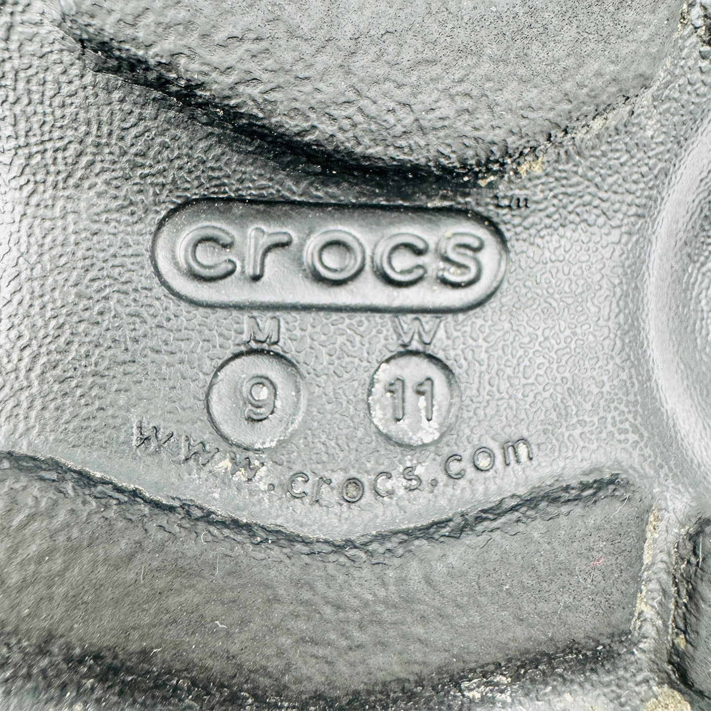 Crocs Offroad Sport Foam Black Clogs (Size 43/43.5)