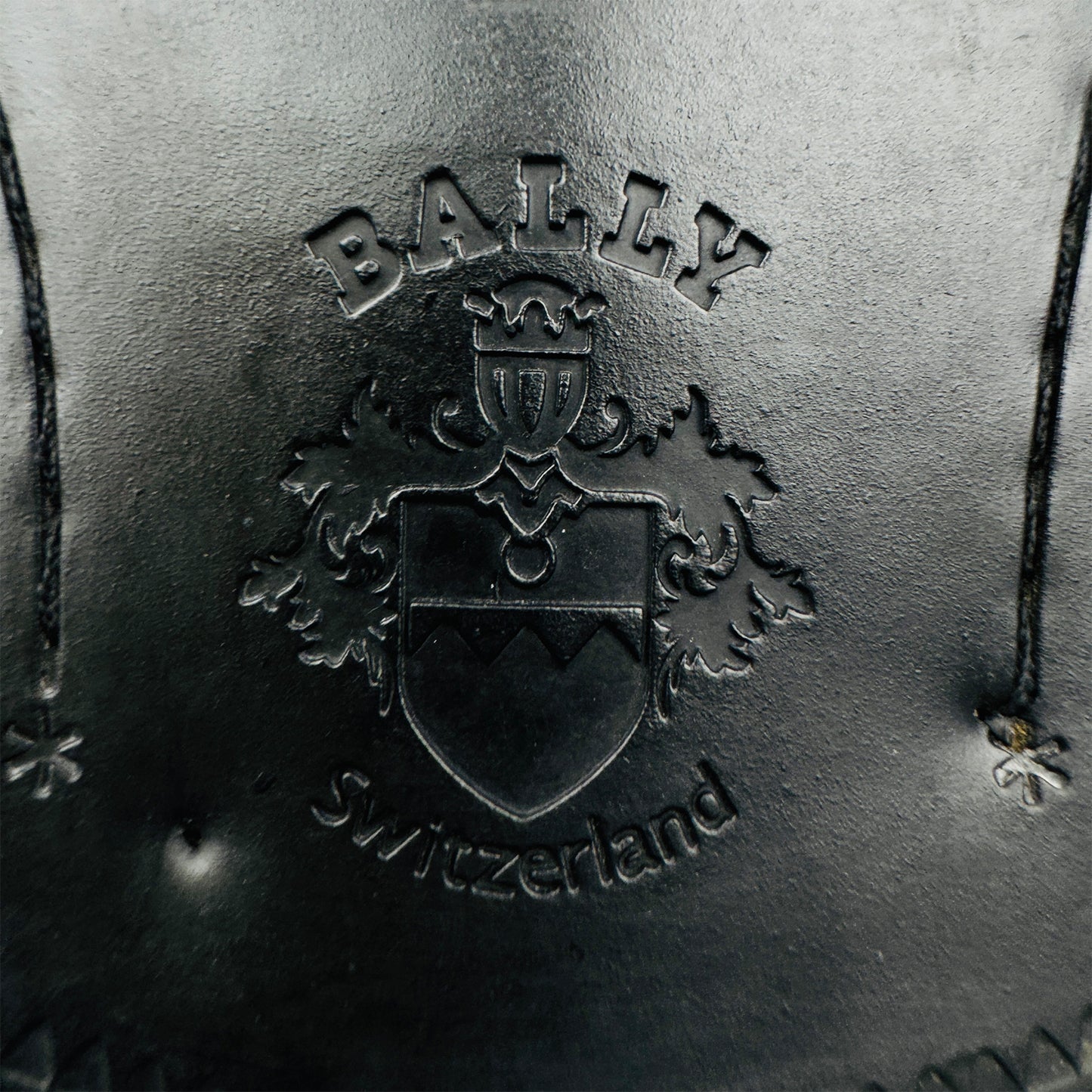 Bally Men's Black Leather Loafers (Size 44)