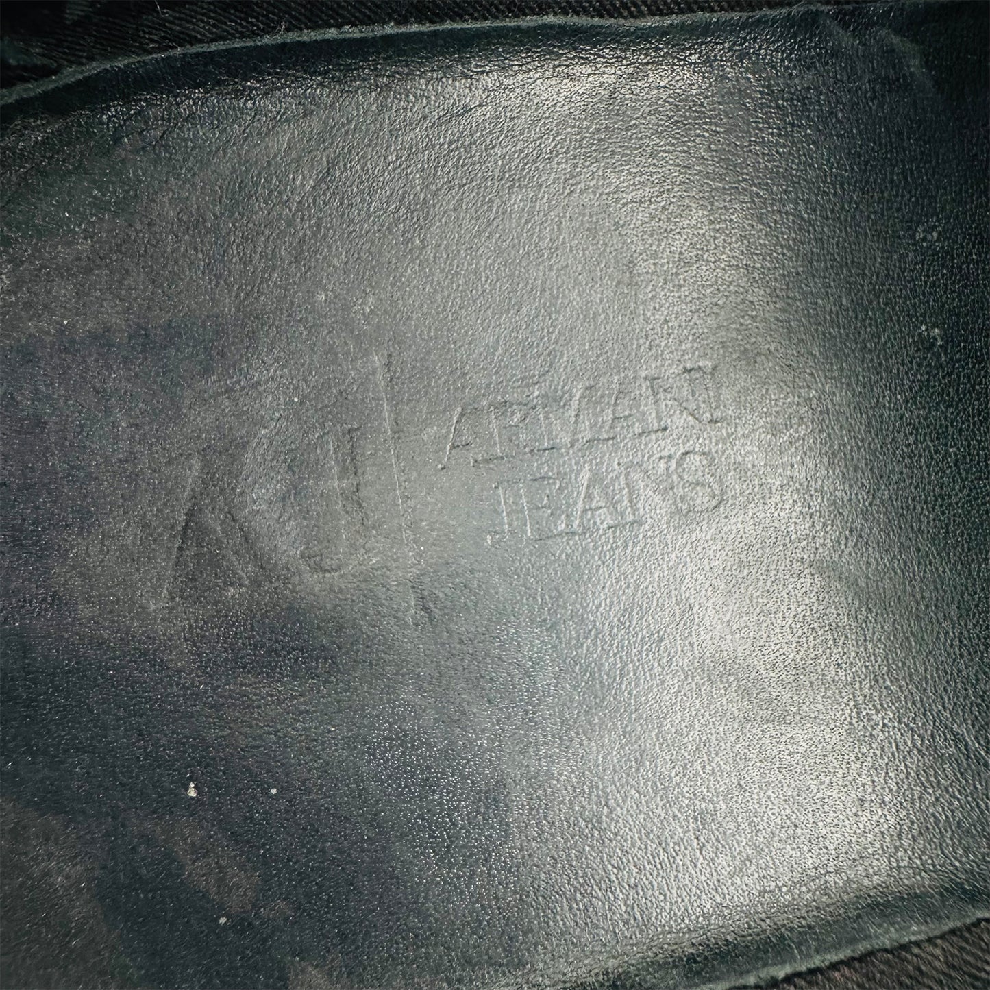 Armani Jeans Brown Leather Dress Shoes (Size 42.5)