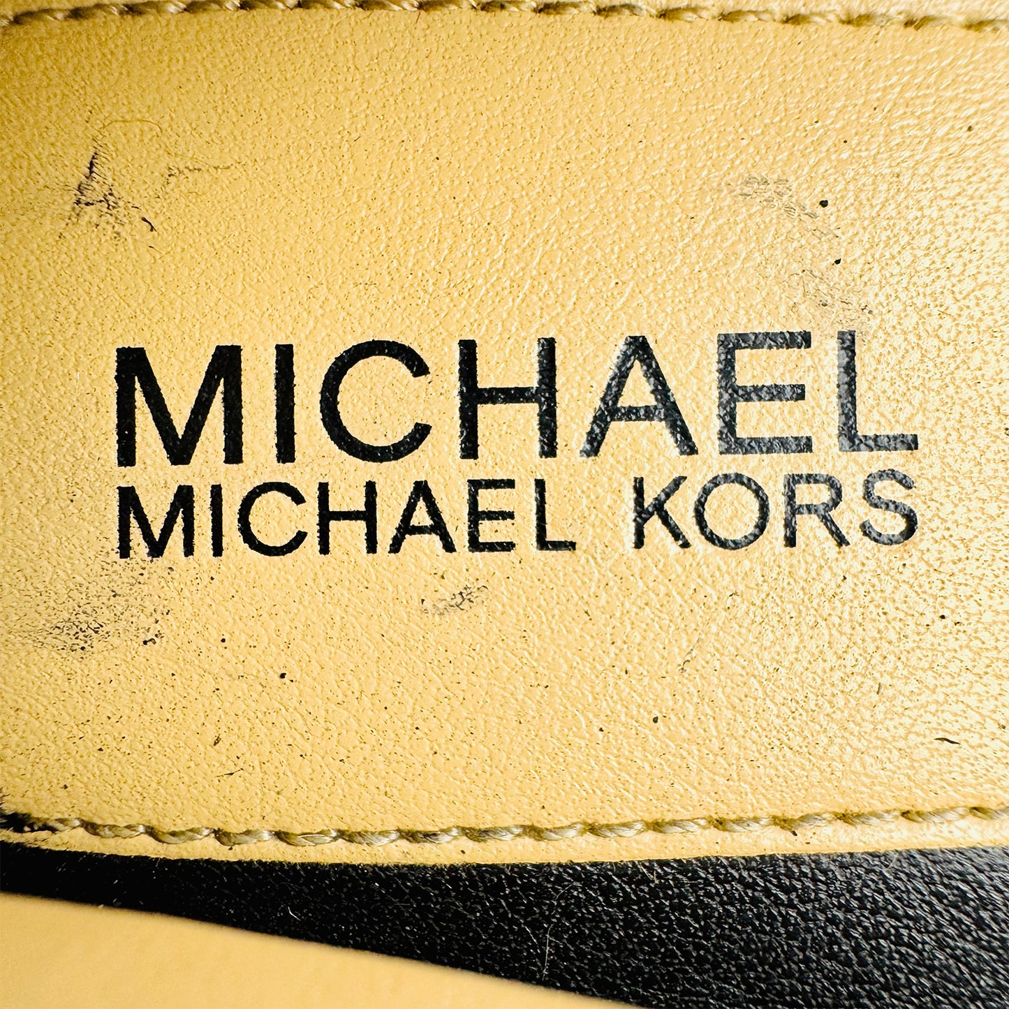 Michael Kors Women's Black Moccasin Flats (Size 36/36.5) - ME18L