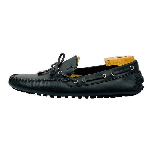 Louis Vuitton Black Leather Bow Loafer (Size 43/43.5)