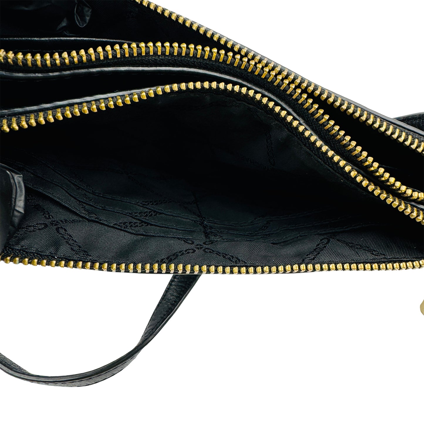 Michael Kors Black Pebbled Leather Crossbody Bag - 32S9GF5C4L