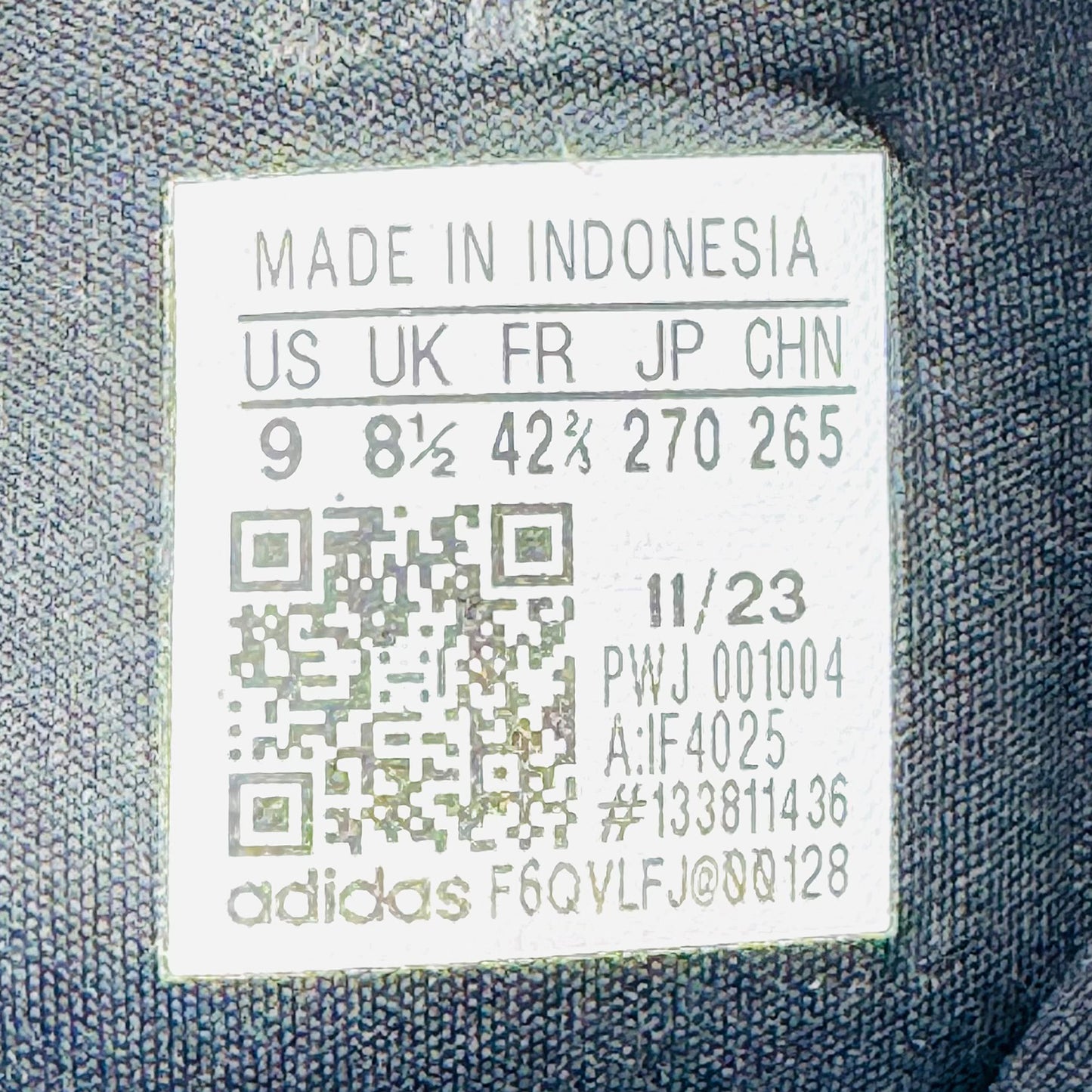 Adidas Runfalcon 3 TR Shoes (Size 42/42.5) - IF4025