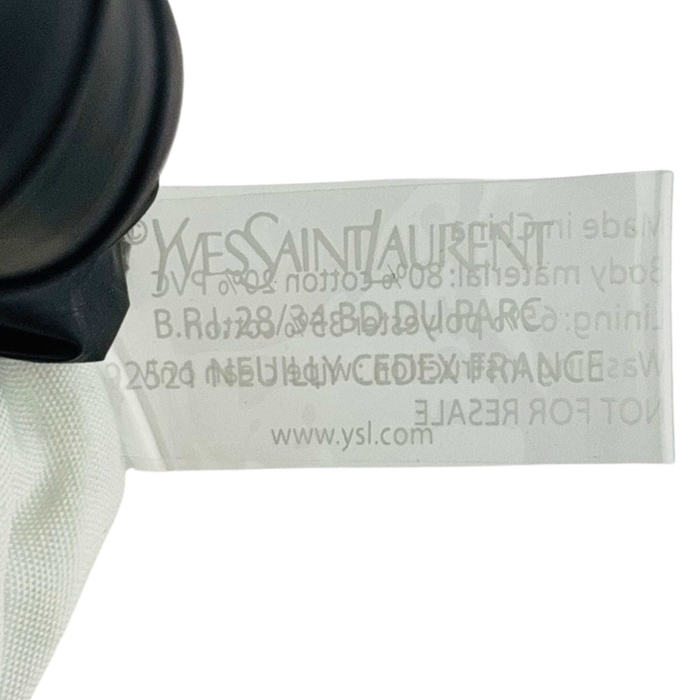 Yves Saint Laurent Parfums VIP Gift Canvas Tote Bag