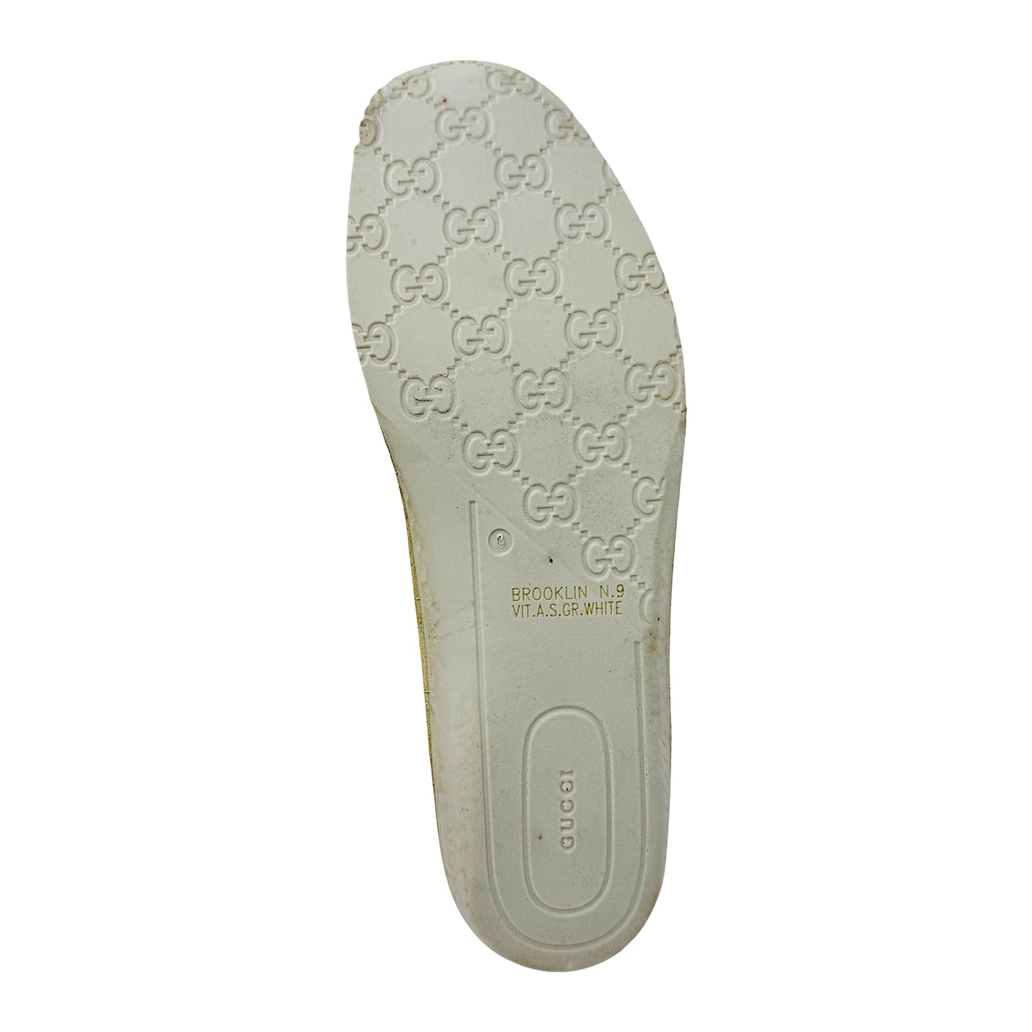 Gucci Ace 'Bee Embroidered' White Sneakers (Size 43/43.5) - 429446