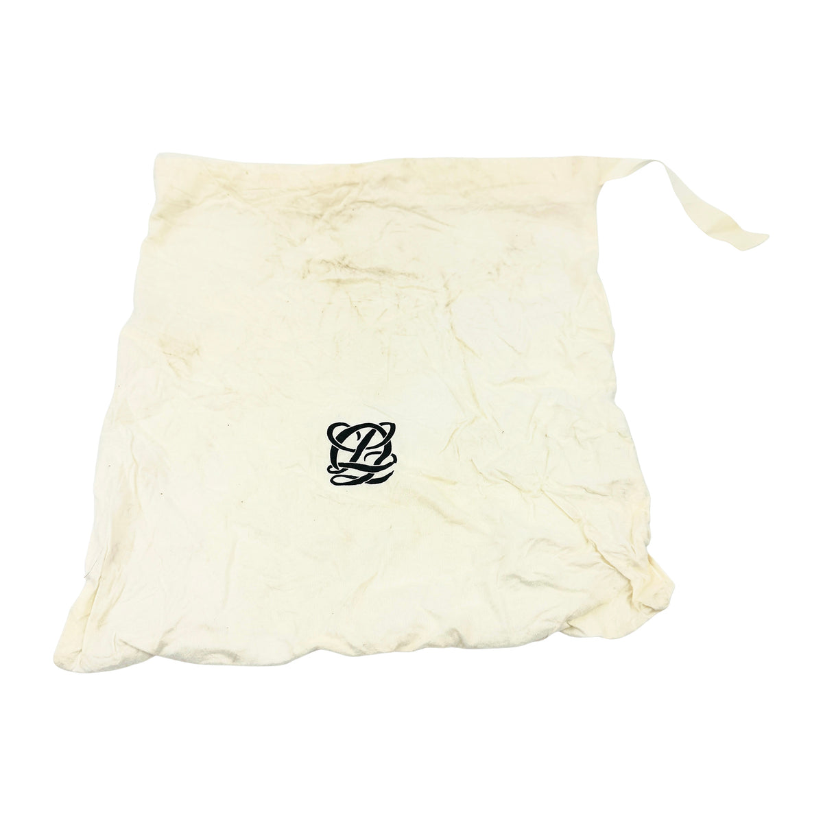 Bean Pole Beige Monogram Flap Shoulder Bag