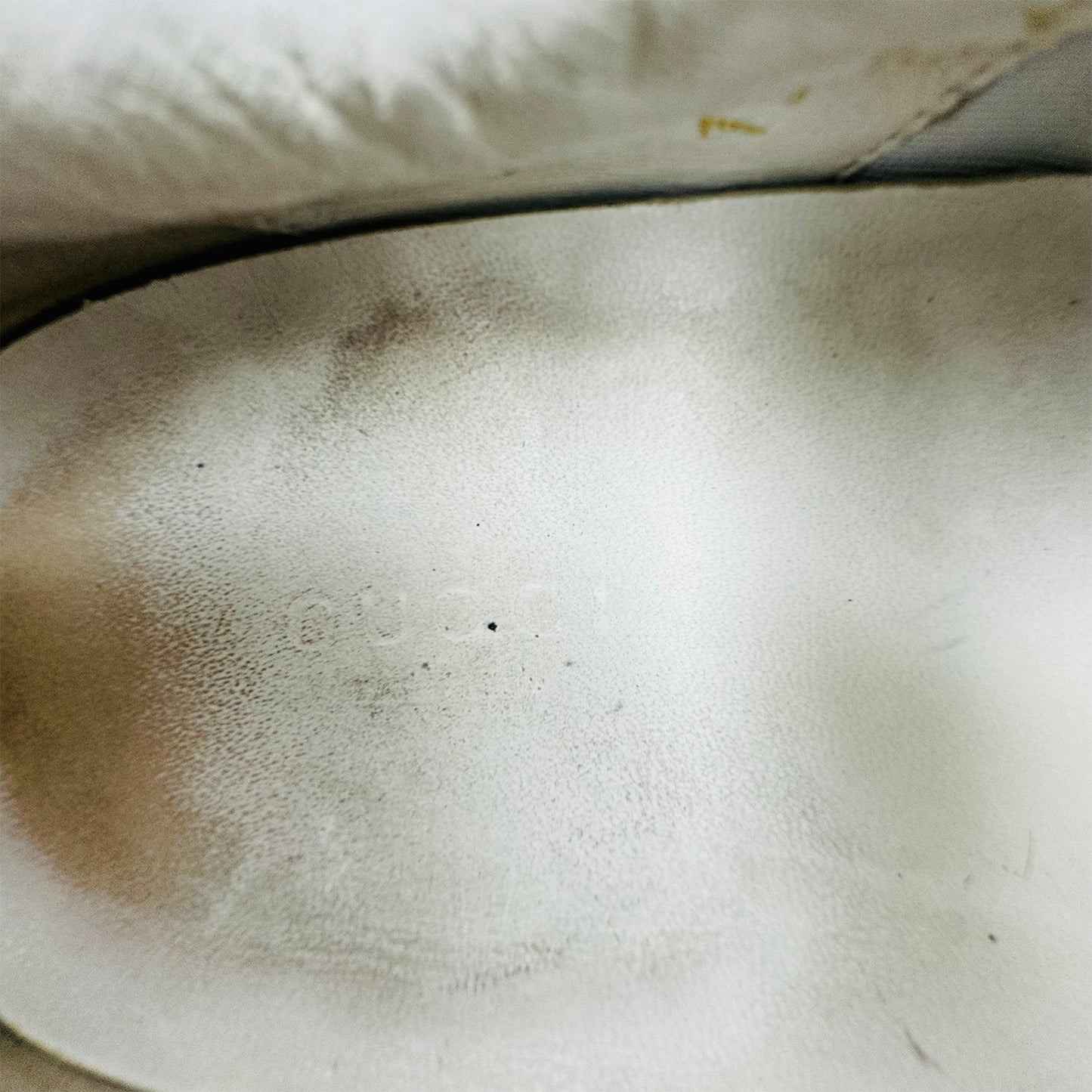 Gucci Men's Black Leather Suede Sneakers (Size 39.5/40)