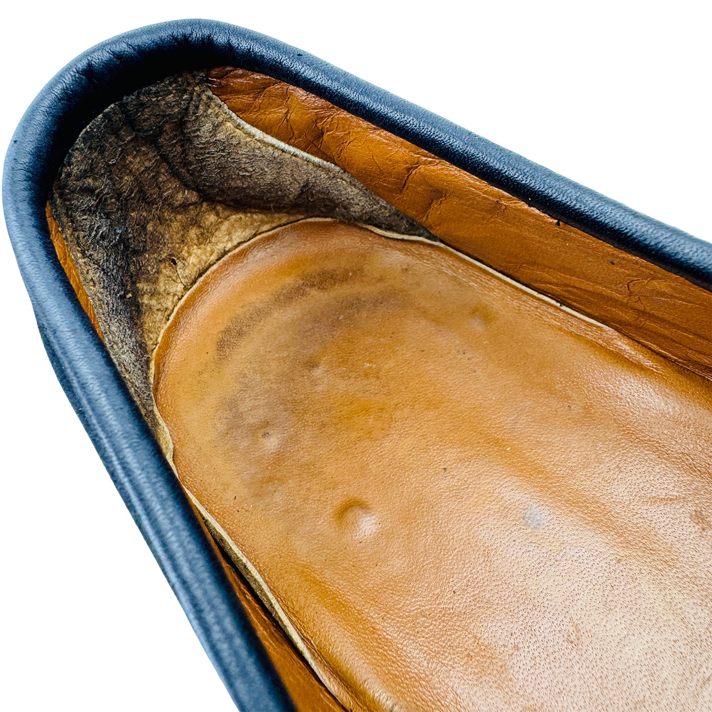 Salvatore Ferragamo Men's Gold Gancini Black Loafers (Size 45/46)