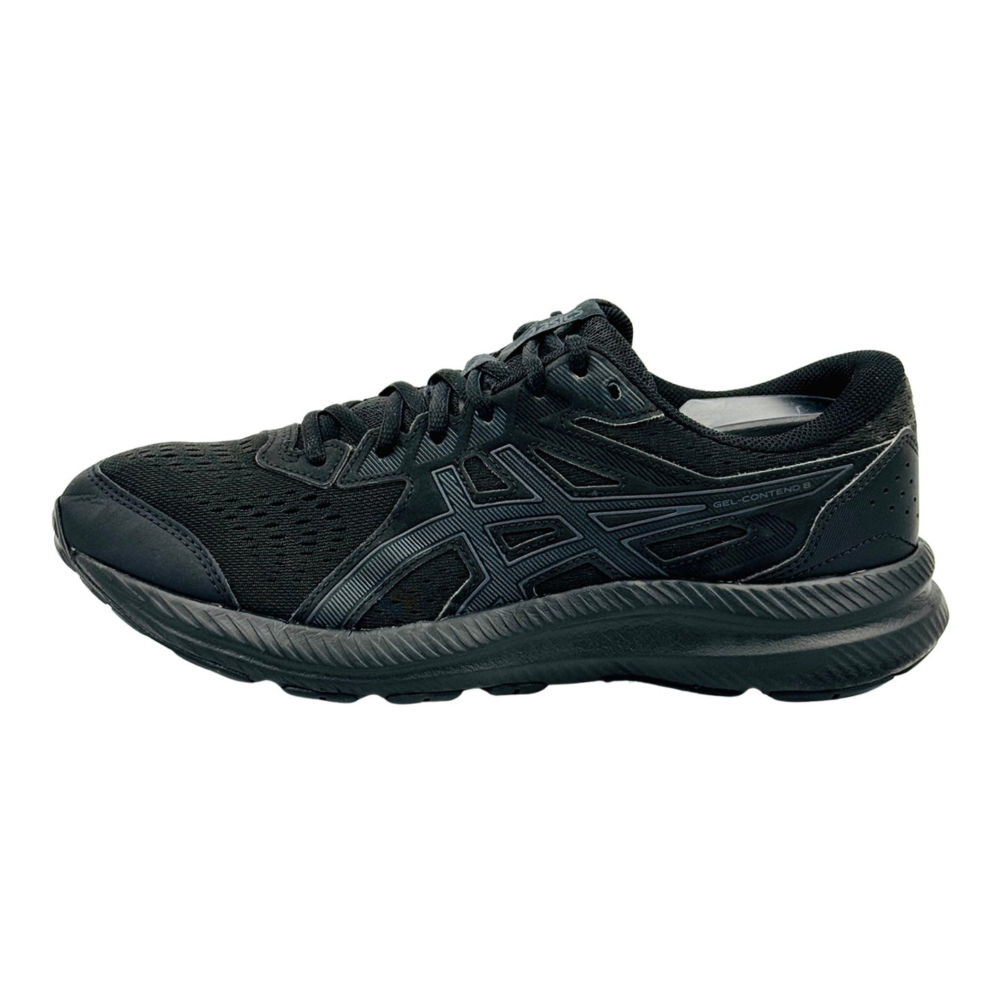 Asics GEL-CONTEND 8 Black Shoes (Size 42) - 1011B492-001