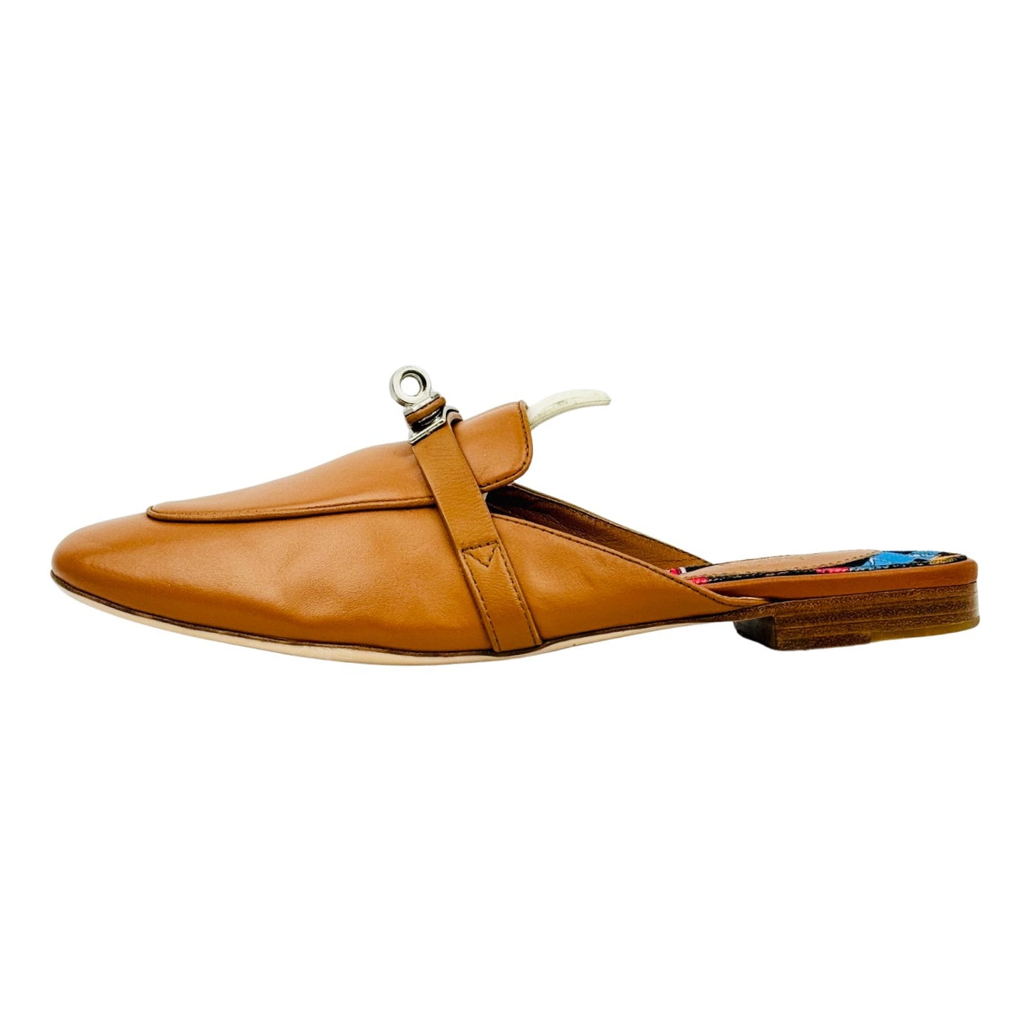 Hermès Oz Brown Leather Mules (Size 40)