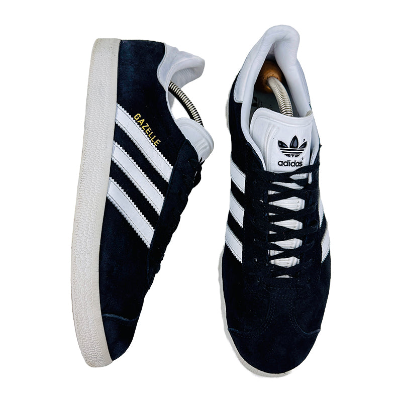 Adidas Men's Gazelle Black Shoes (Size 41.5) - BB5476