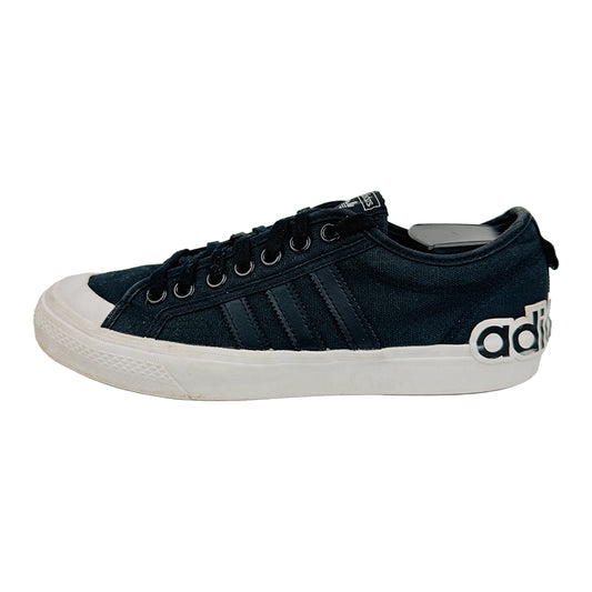 Adidas Men’s Nizza Black Shoes (Size 42.5) - EF5713